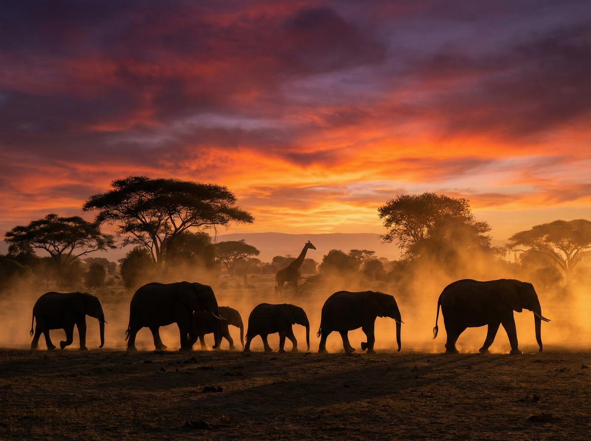 网红主播非洲动物视频
