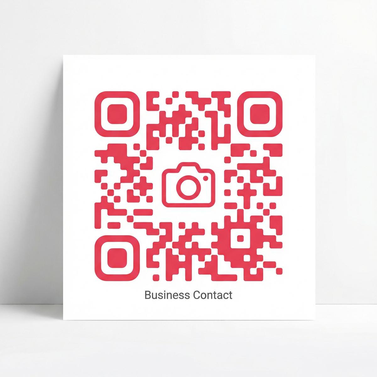 网红主播商务二维码